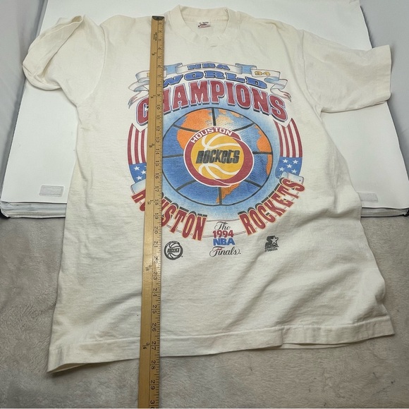 Vintage Houston Rockets Champions Tee 1994 size L - Picture 7 of 7